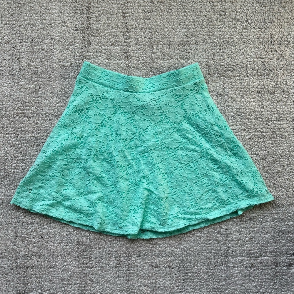 Rue 21 Light Blue Mini Skirt